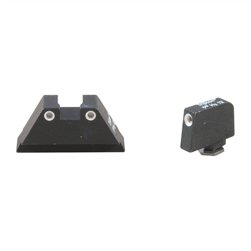 Discover Ameriglo XL Tall Suppressor Sights for Glock® with Tritium options, featuring a 3-Dot sight picture, anti-glare design, and durable steel construction.
