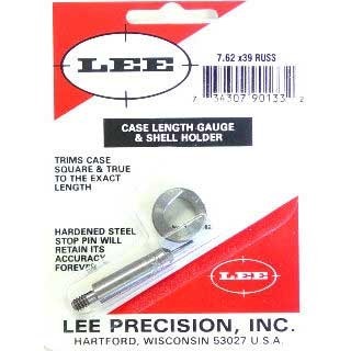 The LEE Precision Case Length Gauge for 7.62x39 offers precise trimming and square case mouths, ensuring optimal reloading results when used with the Cutter and Lock Stud.