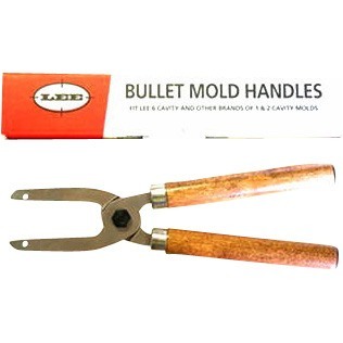 Lee Commercial Mold Handles provide a secure grip for Lee 6-Cavity Molds and most other brands, enhancing your casting experience with ease and precision.