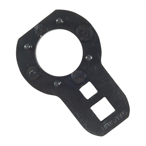 Ensure precise torque with the DPMS/KAC 308 Barrel Nut Wrench, designed for DPMS and KAC rifles, compatible with 3/8 or ½ drive torque wrenches.