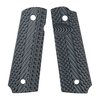 Experience superior grip and control with VZ Grips' 1911 Operator II G10 Grips, featuring rugged G10 fiberglass, CNC machined texturing, and a thumb recess.