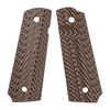 Enhance your grip with VZ Grips' 1911 Operator II G10 Grips, featuring rugged G10 fiberglass, CNC machined texturing, and a thumb recess for optimal control.