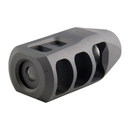 Experience superior recoil management with the Precision Armament M11 Muzzle Brake, designed to minimize dust signature and enhance accuracy for .308 rifles.