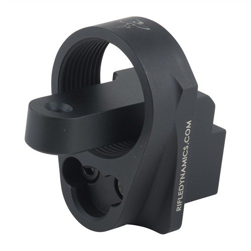 The Rifle Dynamics AK-47 M4 Stock Adapter allows easy installation on stamped AK47/74 receivers, offering AR-15 end plate compatibility and versatile sling options.