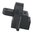 RIFLE DYNAMICS M4 STOCK ADAPTER BLACK ALUMINUM