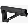 The MAGPUL MOE Fixed Carbine Stock offers a slim profile, improved cheek weld, and easy installation on AR-15/M16 rifles, with multiple sling options.