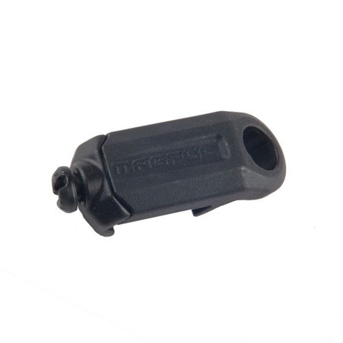The Magpul RSA-QD offers a durable Melonite finished steel design for quick-detach slings, optimally angled for comfort and easy access on 1913 Picatinny Rail.