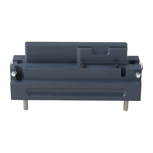 The AR-15 Upper Receiver Repair Block by Present Arms Inc provides a secure, stable platform for gunsmithing, ensuring precision and ease during maintenance.