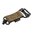 MAGPUL MS1 SINGLE POINT DUAL QD ADAPTER, COYOTE