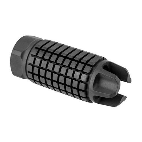 Experience superior performance with the AFAB Hybrid Muzzle Brake, combining flash suppression and recoil control for rapid fire accuracy in .223/5.56mm rifles.