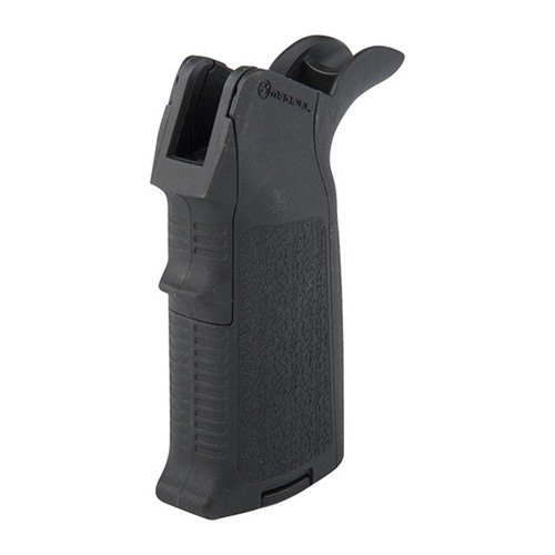 Customize your AR-15/M4 grip with the MIAD GEN 1.1 Kit, featuring interchangeable inserts for comfort, a rubber core for storage, and durable polymer construction.