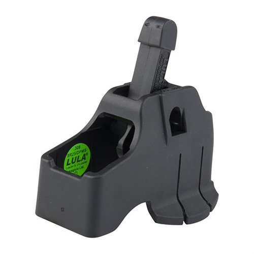 The SR25/DPMS LULA Loader & Unloader is a lightweight, tough polymer tool that saves your fingers while ensuring fast, effortless loading and unloading of magazines.