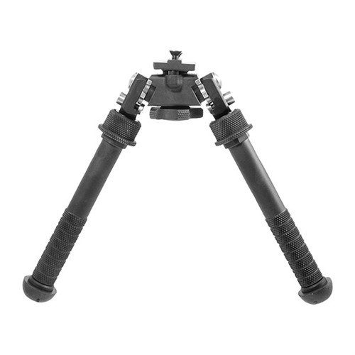 Experience enhanced stability with the PSR Atlas Bipod, featuring non-rotating legs, 30° pan and cant, and robust 7075-T6 aluminum construction.