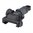 KNIGHTS ARMAMENT AR-15 FLIP-UP ADJ TACTICAL MICRO REAR SIGHT 600 METER BLK