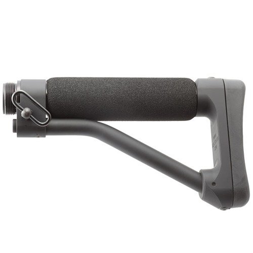 The AR-15 ACE ARFX-E Skeleton Stock offers a compact 7.25" length, ideal for Close Quarters Battle, and includes all necessary mounting hardware for easy installation.