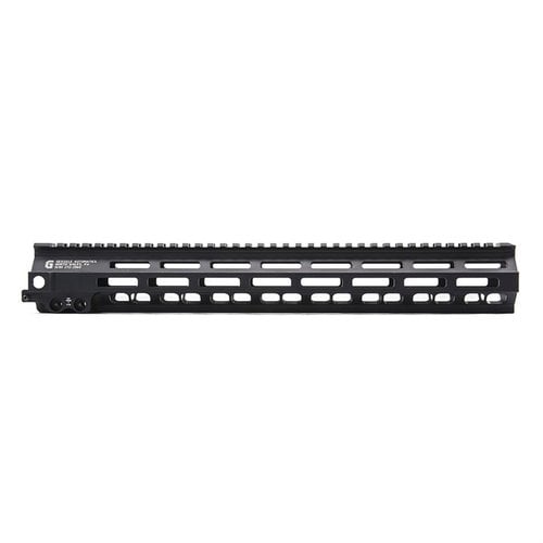The Geissele MK 8 Super Modular Rail offers a lightweight, free-floating design with M-LOK attachment points, ensuring versatility and enhanced performance.