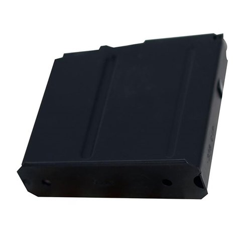.338 LAPUA AICS Magazine by Accuracy International offers a durable 5-round capacity, perfect for precision shooting in long-action rifles, ensuring reliability and performance.
