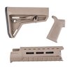 Enhance your AR-15 with the Magpul MOE SL Furniture Set, featuring a sleek stock, M-LOK hand guard, and ergonomic grip for superior control and flexibility.