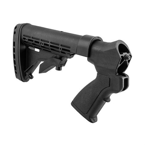 Experience reduced recoil and enhanced accuracy with the KickLite Tactical Buttstock, designed for Winchester 1200/1300 12 gauge, ensuring comfort and control.