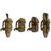 The Eberlestock Gunslinger II Pack offers 2,700 cubic inches of versatile storage, a scabbard for firearms, and an Intex-II frame for optimal support.
