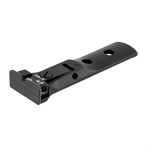 Upgrade your Smith & Wesson K, L, N, and X-frame revolvers with this adjustable rear sight, featuring windage/elevation adjustments and a perfect fit without milling.