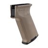 Enhance your AK47/74 with the MAGPUL MOE AK+ Grip, featuring improved ergonomics, a comfortable rubber-overmolded surface, and compatibility with Grip Cores.