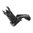 MAGPUL MBUS PRO OFFSET FRONT SIGHT FLIP-UP ADJUSTABLE BLACK