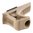 BRAVO COMPANY PICATINNY BCMGUNFIGHTER KAG ANGLED GRIP POLYMER FDE