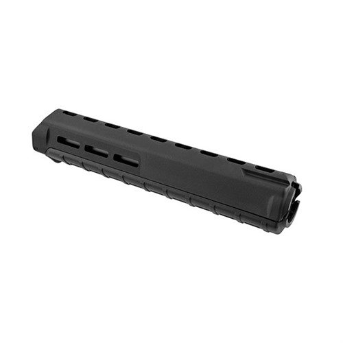 Enhance your rifle with Magpul MOE M-LOK Hand Guards, featuring lightweight polymer construction and M-LOK slots for versatile accessory attachment.