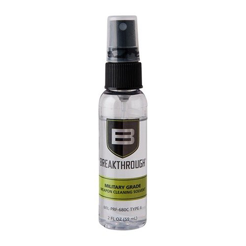 Breakthrough Clean's Military Grade Solvent is an H2O-free, non-staining cleaner that safely removes fouling from wood, plastics, and finishes without residue.