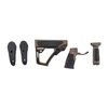 The Daniel Defense AR-15 Furniture Set offers a durable, adjustable buttstock with minimal play, ergonomic pistol grip, and waterproof storage for enhanced control.