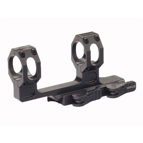 The RECON H Quick Detach Scope Mount offers a robust one-piece design, quick-detach dual-lever system, and 2" cantilever for optimal eye relief on AR-15s.