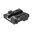 L.P.A. SIGHTS ADJUSTABLE WHITE OUTLINE REAR SIGHT