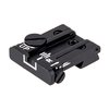 Upgrade your Colt A1 with this L.P.A. adjustable rear sight, easily fitting existing dovetail slots, enhancing accuracy without replacing the factory front sight.