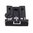L.P.A. SIGHTS COLT A1 WHITE OUTLINE ADJUSTABLE REAR SIGHT