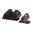 WARREN TACTICAL SERIES TRITIUM MIX SET, PLAIN REAR, 1 LAMP FRONT