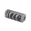 The Precision Armament M4-72 Severe-Duty Brake reduces recoil and muzzle rise, features corrosion-resistant stainless steel, and requires Accu-Washers for installation.