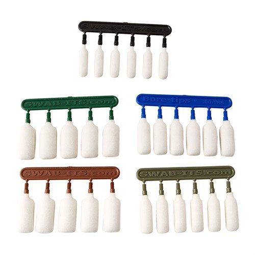 .22, .30, 9mm, .40 S&W, and .45 ACP Bore-tips offer precision cleaning, a tight bore fit, and patchless efficiency for maximum cleaning and lubrication.