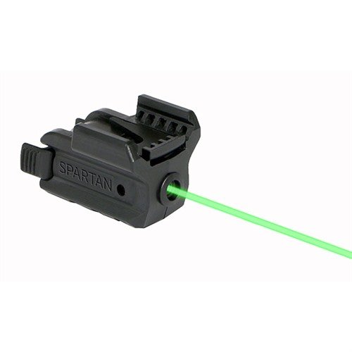 Experience unmatched versatility with the LaserMax Spartan rail-mounted laser, featuring Rail Vise Technology™, ambidextrous activation, and adjustable precision.