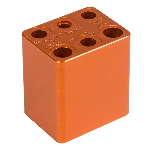 Ensure reliable ammo with Lyman's Ammo Checkers; precision gauges for quick fit verification of reloaded and purchased rounds, made from durable aluminum.