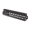 The BCM KMR Alpha Handguard offers free-floating accuracy, lightweight aluminum, multiple KeyMod™ slots, and a comfortable flat-bottom design for optimal support.
