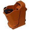The Maglula UpLula loader quickly fills pistol magazines, protecting your fingers and extending magazine life, fitting various calibers from 9mm to .45 ACP.