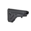 The MAGPUL UBR 2.0 stock offers adjustable strength, a consistent cheek weld, QD sling points, and is compatible with A5-length buffer systems for optimal performance.