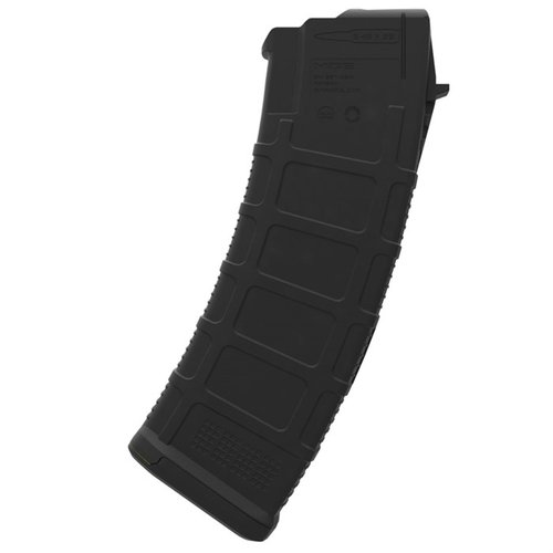 The MAGPUL PMAG 30 AK74 MOE is a lightweight, durable 30-round polymer magazine with smooth feeding, anti-tilt follower, and ribbed grip for reliable handling.