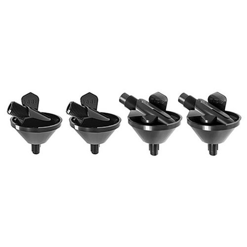 The LEE PRECISION Quick Change Drum Set offers four precision molded nylon drums, accommodating cases from 25 ACP to belted magnums for versatile reloading.