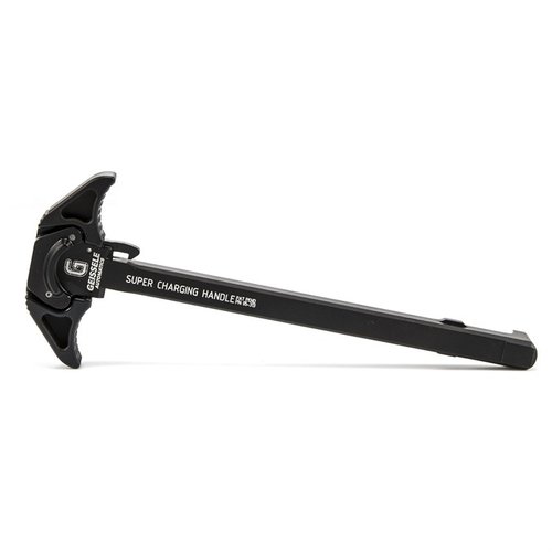 Upgrade your AR-15/M16 with Geissele's Super Charging Handle, featuring ambidextrous design, durable 7075-T6 Aluminum construction, and sleek hard anodized finish.