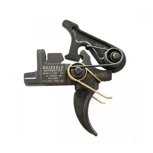 Experience unmatched accuracy and control with the Geissele Hi-Speed National Match Trigger Set, featuring adjustable pull weights for competition and tactical use.