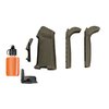 The MAGPUL MIAD GEN 1.1 Grip Kit features interchangeable inserts for a custom fit, a detachable core for storage, and reinforced polymer for durability.