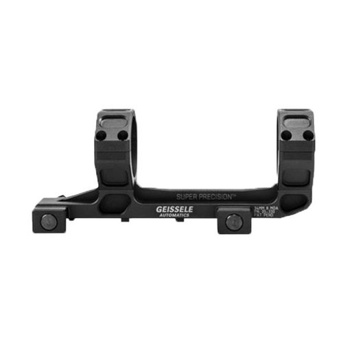 Geissele's Super Precision AR-15 Mounts offer unmatched security with 1,400 lbs clamping force, precision machining from a single billet, and versatile scope compatibility.