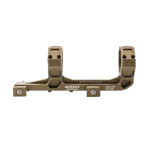 Geissele's Super Precision AR-15 mounts provide unmatched stability with 1,400 lbs of clamping force, precision machining, and options for various scopes.